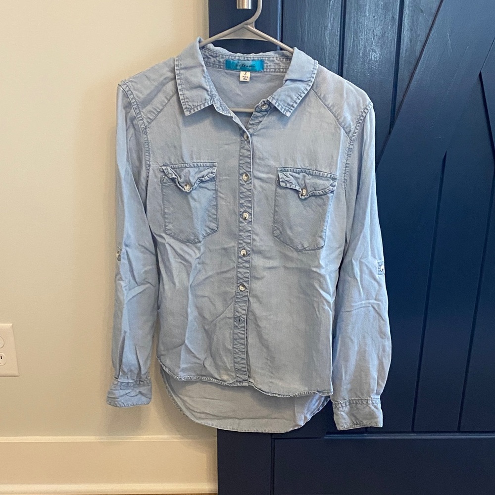 Chambray Button Down Shirt